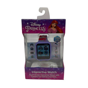 Accutime Disney Princess Interactive Touchscreen Watch PN2150BX Purple
